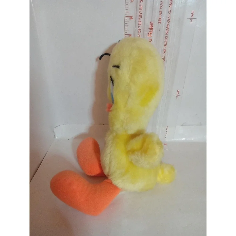 Tweety Bird Plush Stuffed Animal Looney Tunes Yellow Orange Feet 8